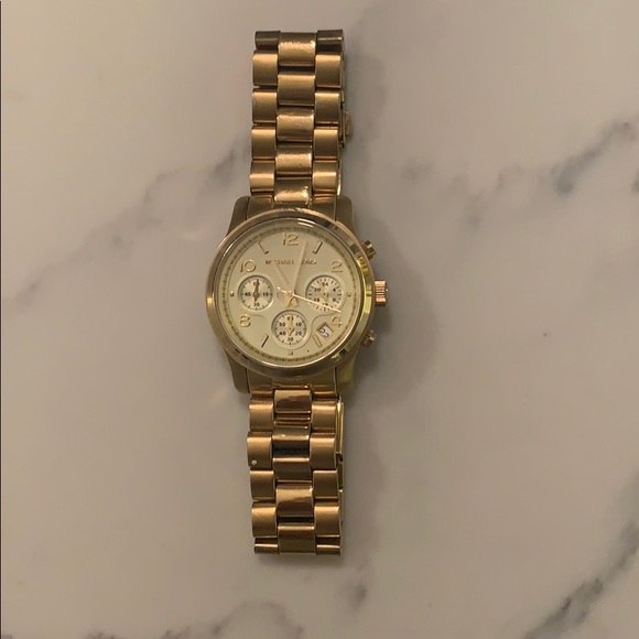 Michael Kors Gold Watch - Picture 1 of 4